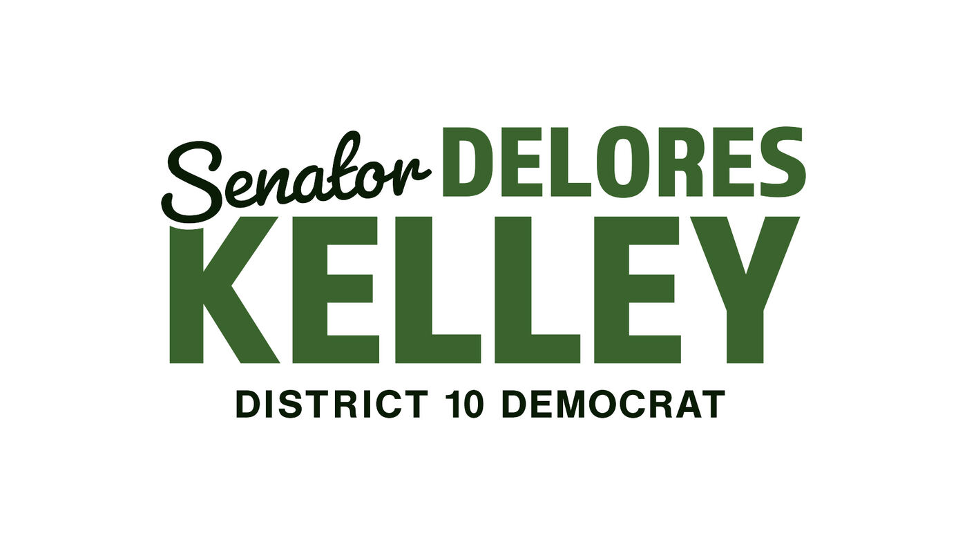 Senator Delores Kelley, District 10 Democrat campaign logo