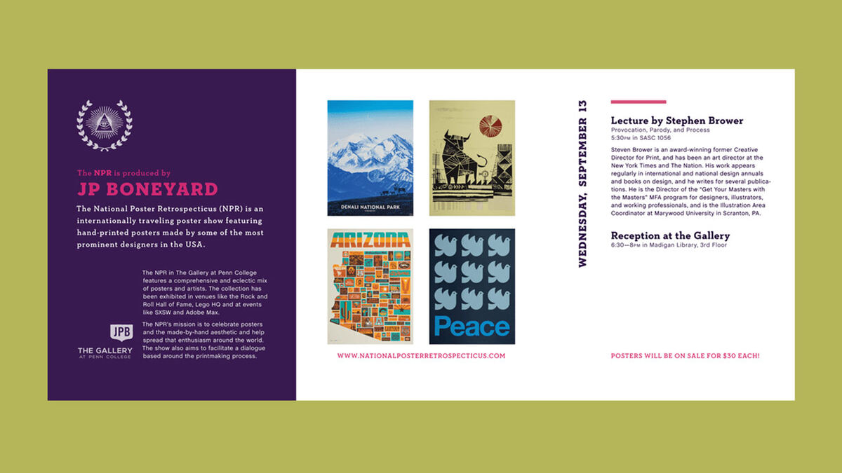 Brochure inside spread